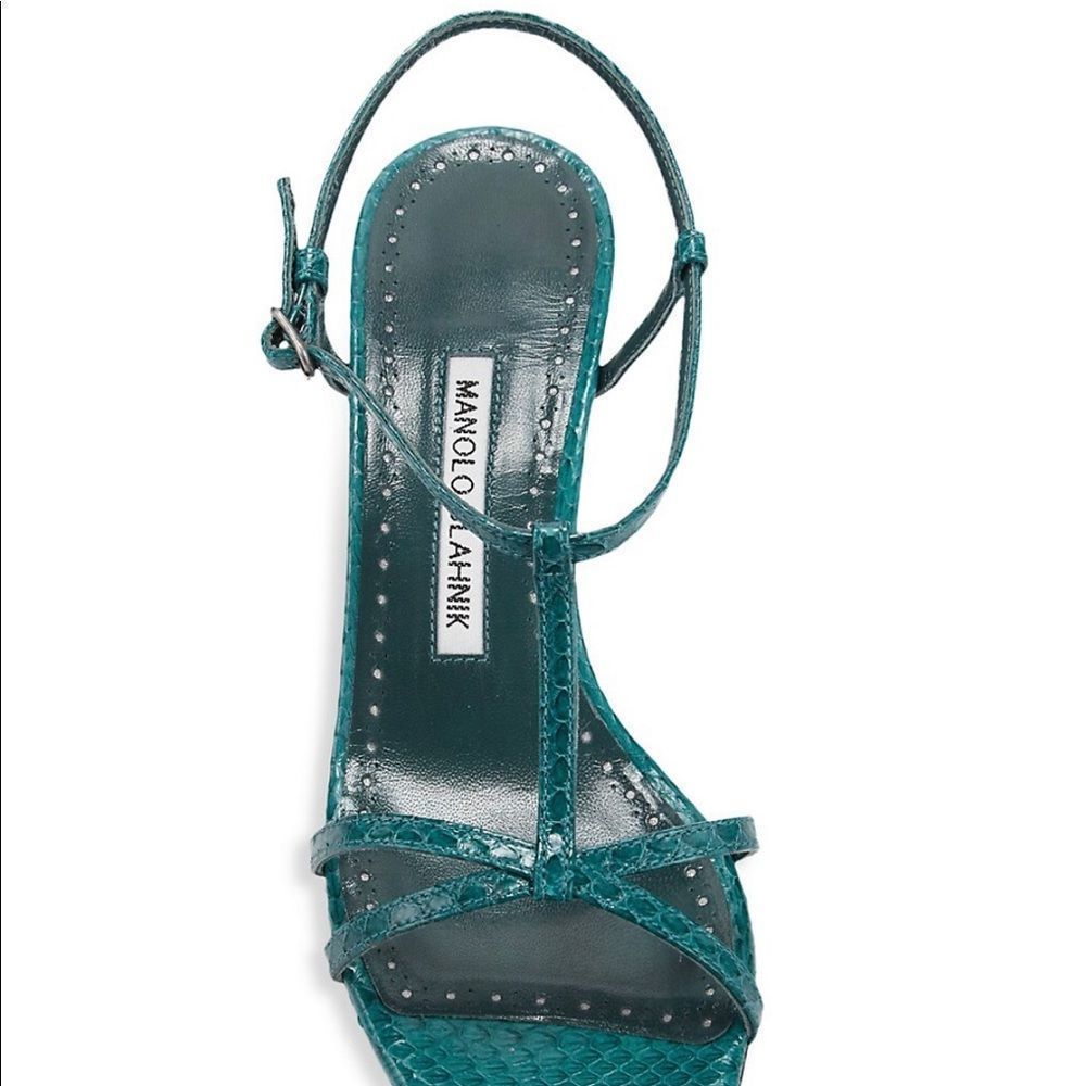 Manolo Blahnik Racqui Sandals - Picture 2 of 10